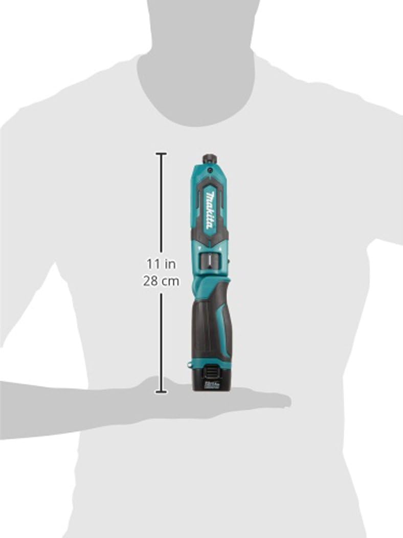 マキタ(Makita) ペン型インパクトドライバ TD022DSHX 7.2V 青 トルク25Nm バッテリ2本・充電器付