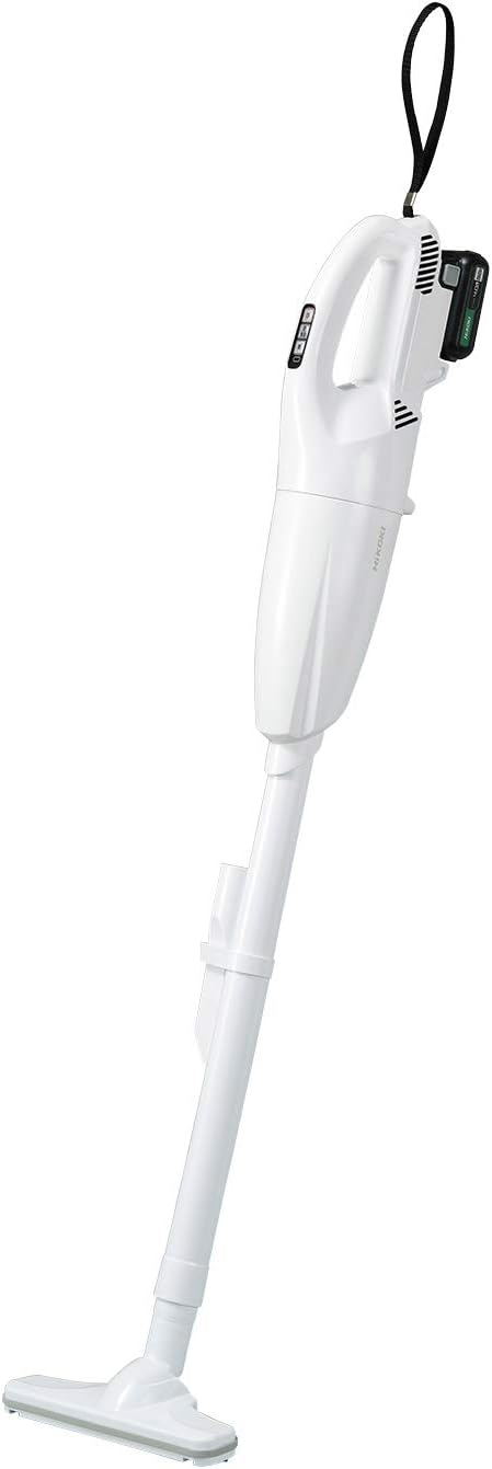 HiKOKI(ハイコーキ) コードレスクリーナー R12DA。軽量1.1kgで手軽に掃除、スライド式10.8Vバッテリ・容量1.5Ah、吸引力最大30W。カプセル式・パネルスイッチ採用。最安値で購入可能！