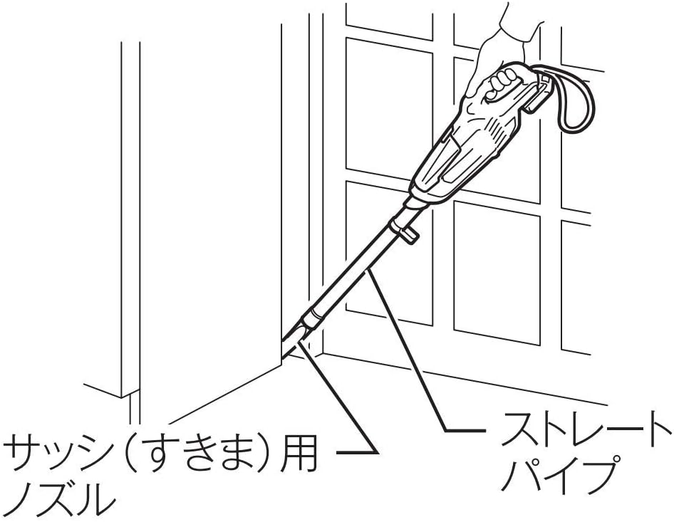 マキタ コードレス掃除機 CL107FDSHW | 紙パック式・軽量1.1kg・最長25分稼働・10.8Vバッテリ付