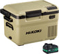 HiKOKI(ハイコーキ) 14.4/18V コードレス 冷温庫 UL18DD 10.5L サンドベージュ 蓄電池1個付 USB-A/C AC/DC対応