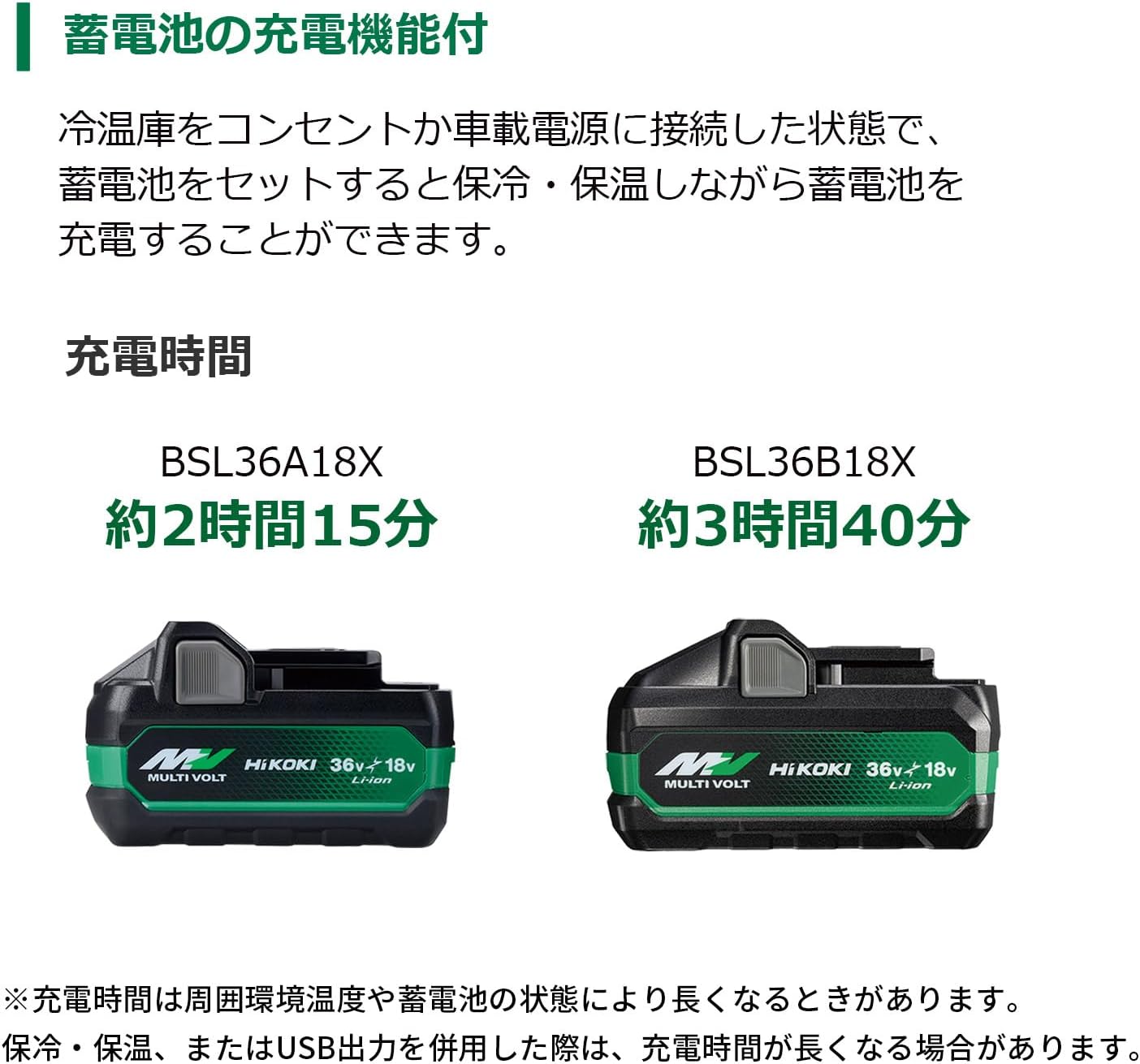 HiKOKI(ハイコーキ) 14.4/18V コードレス 冷温庫 UL18DD 10.5L サンドベージュ 蓄電池1個付 USB-A/C AC/DC対応