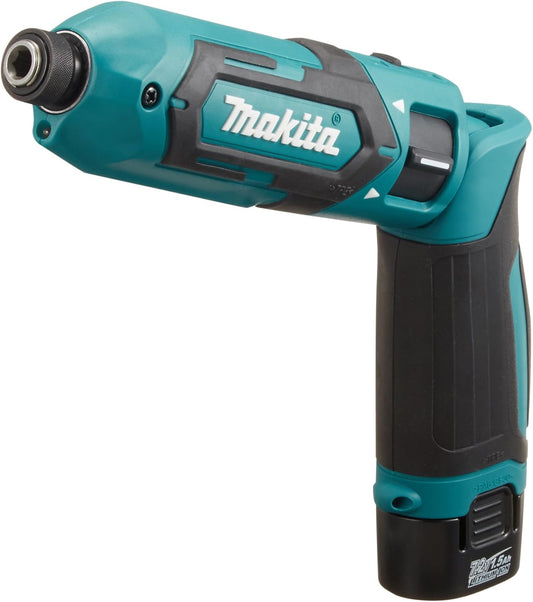 マキタ(Makita) ペン型インパクトドライバ TD022DSHX 7.2V 青 トルク25Nm バッテリ2本・充電器付