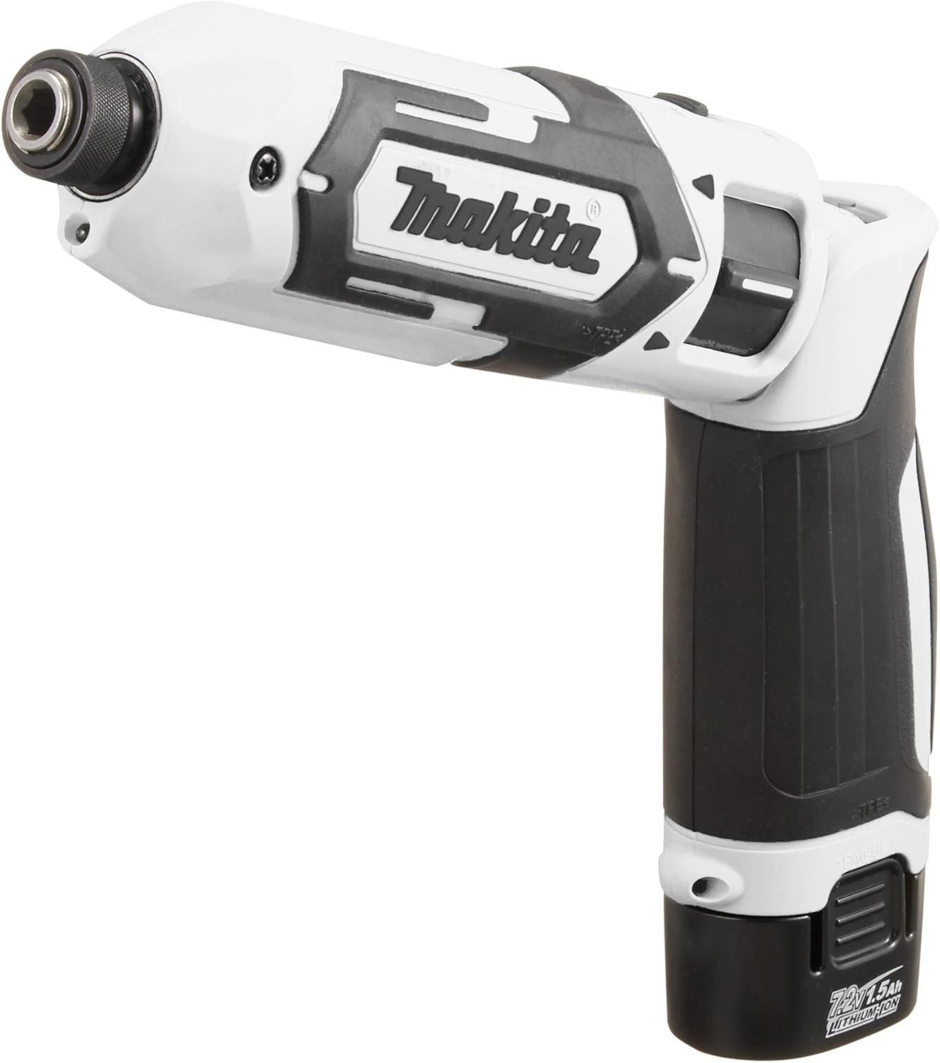 マキタ(Makita) ペン型インパクトドライバ TD022DSHXW 7.2V 白 トルク25Nm バッテリ2本・充電器付