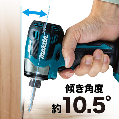 マキタ(Makita) 充電式インパクトドライバ 18V 6Ah 黒 バッテリ2本・充電器・ケース付 TD173DRGXB