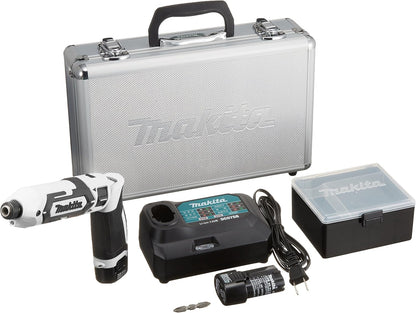 マキタ(Makita) ペン型インパクトドライバ TD022DSHXW 7.2V 白 トルク25Nm バッテリ2本・充電器付